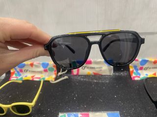 Occhiali da sole OS Sunglasses Kids neri e oro