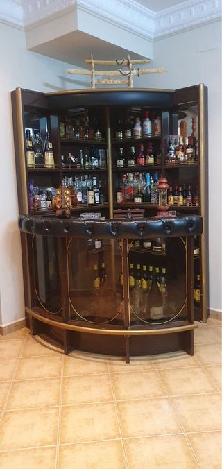 Conjuntos se muebles de salon rústico de madera