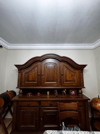 Conjuntos se muebles de salon rústico de madera