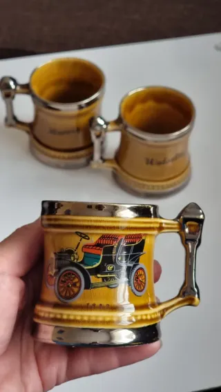 3 Tazze Vintage Britannia Designs