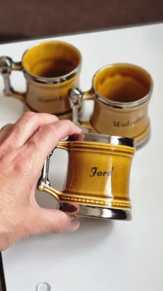 3 Tazze Vintage Britannia Designs