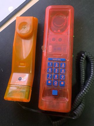 Telefono Vintage Swatch Twin Phone Trasparente