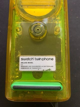 Telefono Vintage Swatch Twin Phone Trasparente