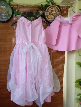 Disfraz Princesa Rosa Estrellas