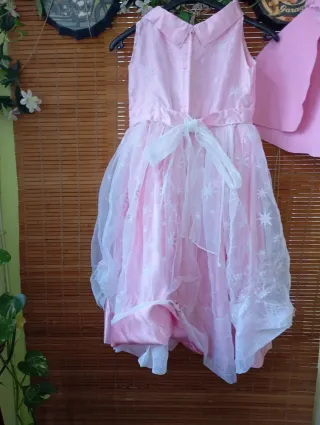 Disfraz Princesa Rosa Estrellas