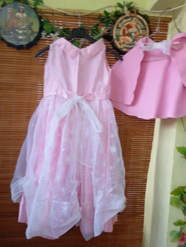 Disfraz Princesa Rosa Estrellas