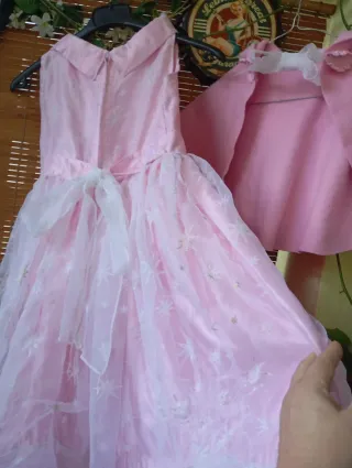 Disfraz Princesa Rosa Estrellas