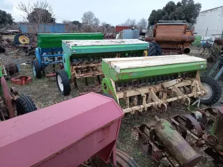 Sembradoras de diferentes años