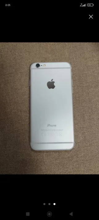 iPhone 6 Plata