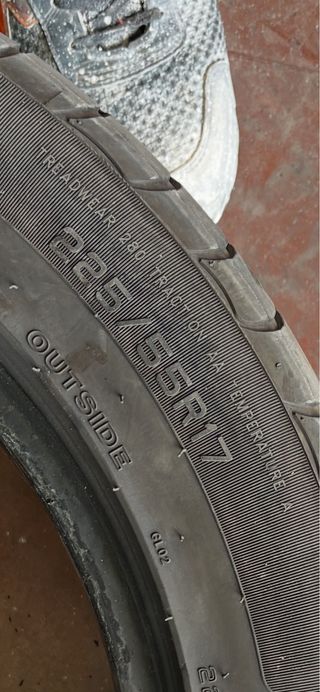 4 Neumáticos Goldline y Delinte d52- 225/55z/r17