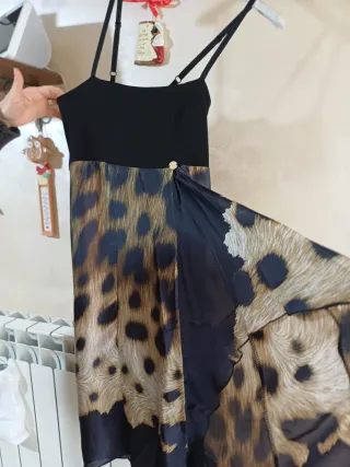 Vestitino Giorgia & Johns nero e maculato