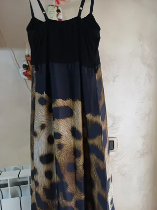 Vestitino Giorgia & Johns nero e maculato