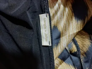 Vestitino Giorgia & Johns nero e maculato