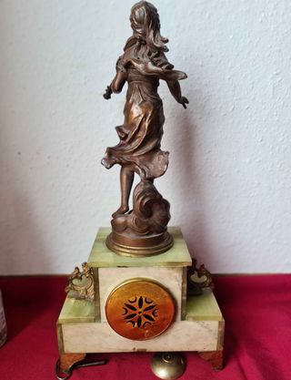 Reloj de chimenea Art Nouveau