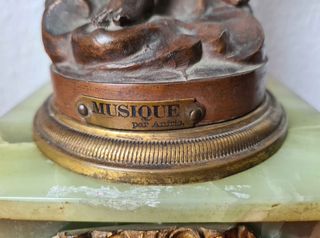 Reloj de chimenea Art Nouveau