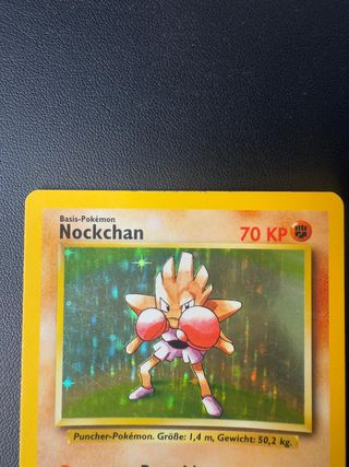 Pokémon Hitmonchan Base Set 7/102 Holo 1999