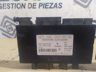 CENTRALITA ASIENTOS MERCEDES CLASE CLS (W219) 320