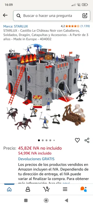 Castillo La Tour du Roi +50 piezas