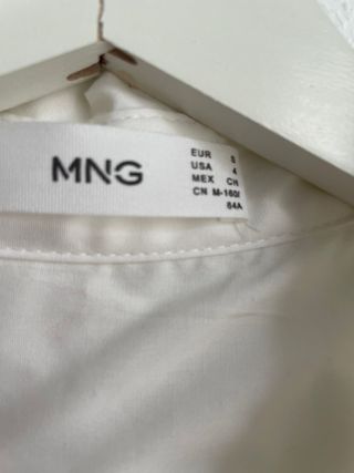 Camisa blanca básica Mango Talla S