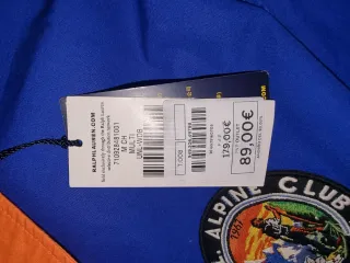 Chaqueta Polo Ralph Lauren Azul y Beige