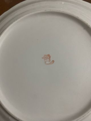 Antiguo plato decorativo chino