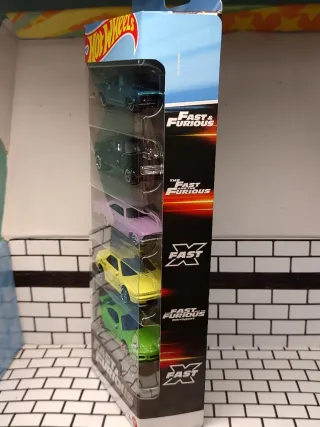 Hot Wheels 5 Pack Fast & Furious