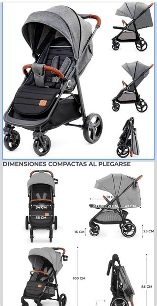 Silla de paseo hasta 22kg