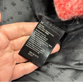 Abrigo cuadros Maison Scotch Talla L Size L-XL