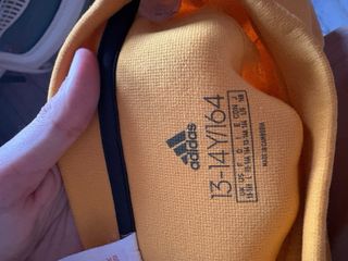 Sudadera Adidas Crew Junior Amarilla 13-14 años