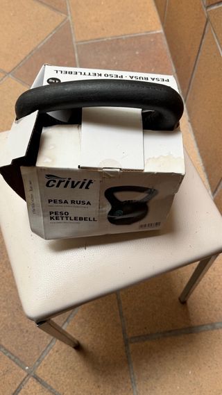 Kettlebell Negra Nueva 4 Kg