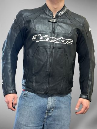 Chaqueta Alpinestars de Cuero GP Plus Perforated