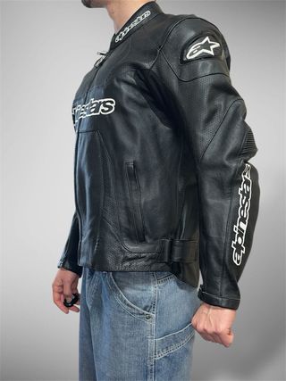 Chaqueta Alpinestars de Cuero GP Plus Perforated