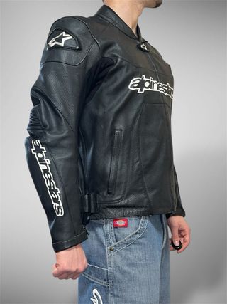 Chaqueta Alpinestars de Cuero GP Plus Perforated