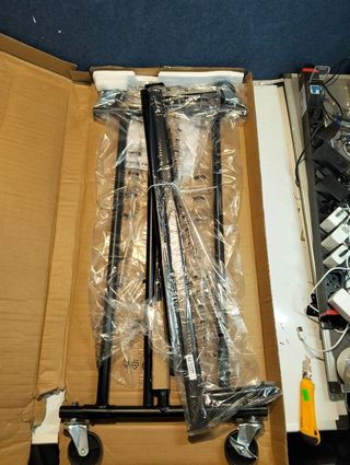 Burro Ropa, Perchero Extensible SONGMICS HSR13BK