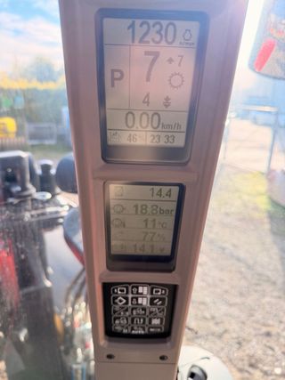 Tractor CASE IH PUMA 165 MULTICONTROLLER