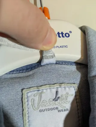 Giacca jeans bimba 5 anni