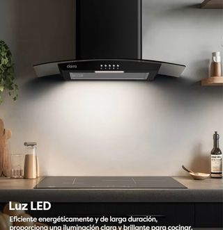 Campana extractora cristal 60cm Nueva