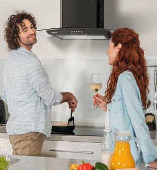 Campana extractora cristal 60cm Nueva