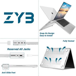 ZYB Funda para MacBook Pro 16 Pulgadas 2024 2023 2