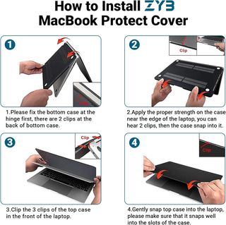 ZYB Funda para MacBook Pro 16 Pulgadas 2024 2023 2