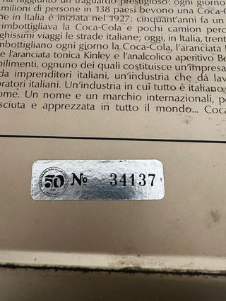 Vassoio Coca Cola Vintage