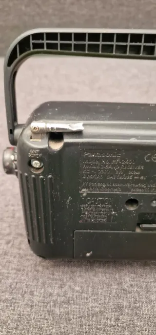 Radio Portátil Panasonic RF-2400 Negra