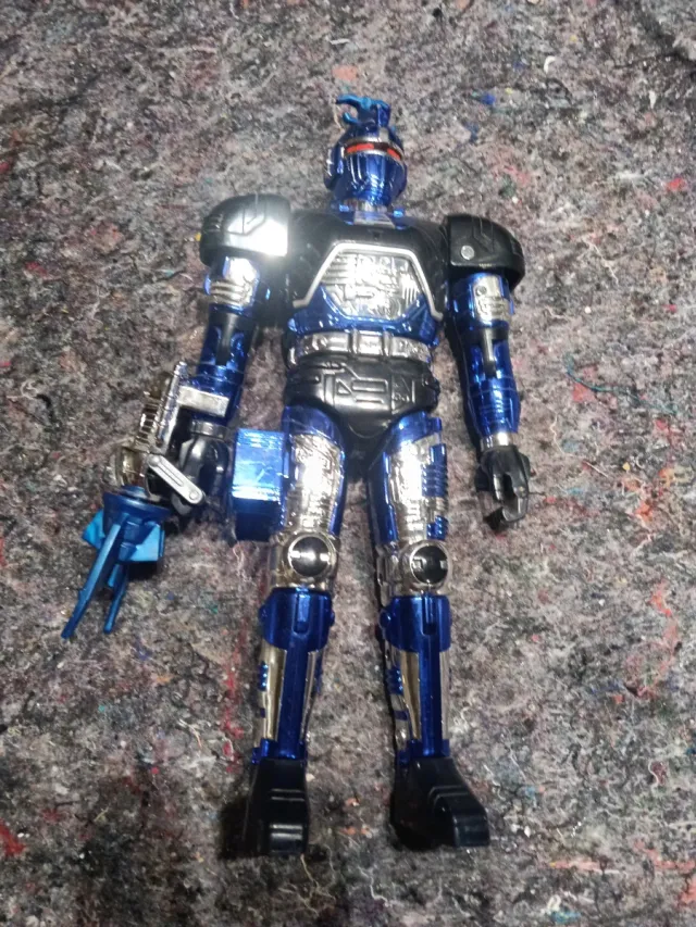 Figura Beetleborg Blue Stinger 1996