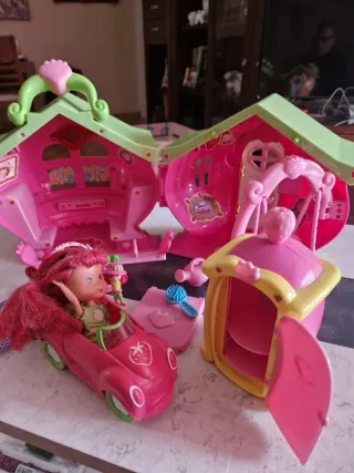 Casa de muñecas con accesorios