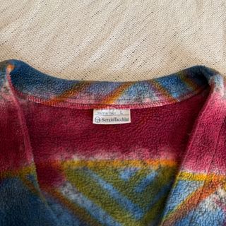 Gilet Vintage Sergio Tacchini Uomo L Multicolore