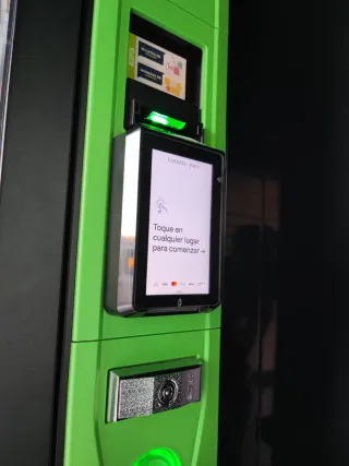 TPV Máquina Expendedora listo para funcionar