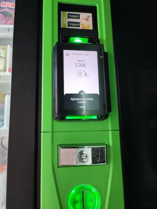 TPV Máquina Expendedora listo para funcionar