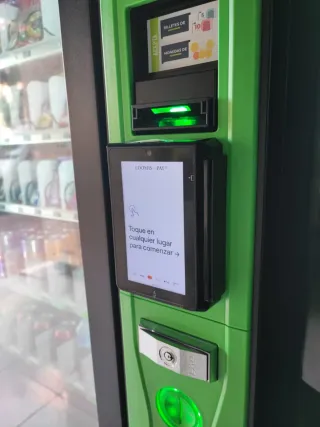 TPV Máquina Expendedora listo para funcionar