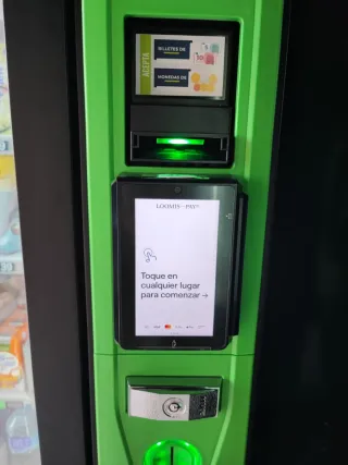 TPV Máquina Expendedora listo para funcionar