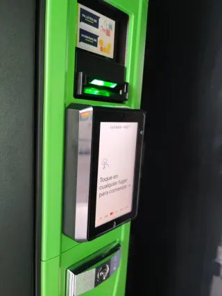 TPV Máquina Expendedora listo para funcionar